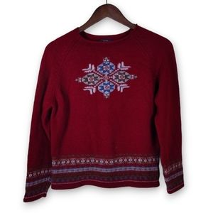 Woolrich Lamb's Wool Ruby Winter Sweater - Women's Size Medium